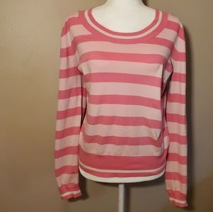 Merona Pink Striped Sweater